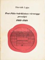 Horváth Lajos: Pest-Pilis-Solt-Kiskun vármegye pecsétjei 1918-1919. (Vác) 1989, Pest Megyei Levéltár. 346 l., 1 lev. /Pest Megyei Levéltári Füzetek 15./ Megjelent 1500 példányban! Kiadói papírkötésben