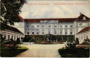 Zidlochovice, Groß Seelowitz, Gross Seelowitz; Erzherzogliches Schloss, Vorderfront. Verlag von Jose...