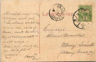 1907 Eperjes, Presov; Fő utca, Cattarino Sndor papír üzlete. (W.L. ?) No 614. / main street, shops (...