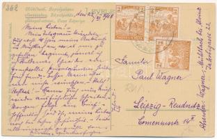 1918 Szászsebes, Mühlbach, Sebesul Sasesc; Zápolya ház, Gustav Dehinten és Albert Ilk üzlete. Erich ...