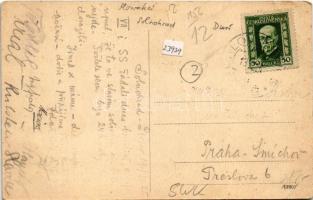 1925 Tótsóvár, Sóvár, Solivar, Solnohrad (Eperjes, Presov); celkovy pohlad, potravny spolok, Velká H...