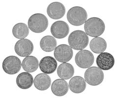 Svájc 1920-1946. 1/2Fr Ag (2xklf) + 1944-1971. 5r Cu-Ni (9x) + 1932-2002. 10r Cu-Ni (7x) + 1962-1985. 20r (4x) T:vegyes Switzerland 1920-1946. 1/2 Franc Ag (2xdiff) + 1944-1971. 5 Rappen Cu-Ni (9x) + 1932-2002. 10 Rappen Cu-Ni (7x) + 1962-1985. 20 Rappen (4x) C:mixed