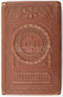 Lajosmizsei takarékpénztár könyv alakú fém persely, hátoldalán irredenta Hiszekegy szövegével 8x12 c...