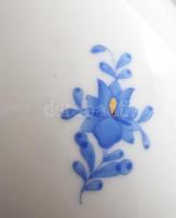 Herend Apponyi kék mintás váza. Jelzett, hibátlan, m: 15 cm