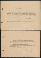 1947 Meghívó és értesíts a 158. sz. Árpád Cserkészcsapat fogadalomtételéről