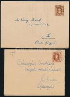 1947 Meghívó és értesíts a 158. sz. Árpád Cserkészcsapat fogadalomtételéről