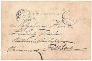 1899 (Vorläufer) Felsőbodok, Nagybodok, Horné Obdokovce; Stummer kastély / castle (fl)