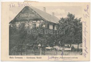 1923 Kovásznafürdő, Baile Covasna; Hotelul Transilvania szálloda és étterem / hotel and restaurant (EK)