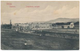 Szelistye, Salistea Sibiului, Saliste; Judecatoria cercuala, Laptaria / Tejüzem, Járásbíróság. N. Tintea kiadása / district court, dairy farm (fl)