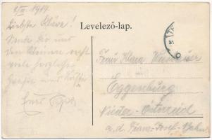 1914 Szakálháza, Sacalaz (Temes, Timis); Kirche / Római katolikus templom / Catholic church (fa)