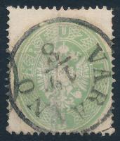 1863 3kr "VARANNO" (hajtott / folded)