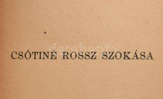 Molnár Ferenc: Kis hármaskönyv I-II. kötet. Bp., é.n. , Franklin-Társulat. Harmadik kiadás. Kiadói f...