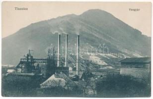 Tiszolc, Tisovec; vasgyár. Hortenszky F. kiadása / iron works, factory (EK)