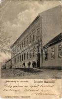 1913 Buziás, Járásbíróság, adóhivatal. Nosek Gusztáv kiadása / county court and tax office (fa)