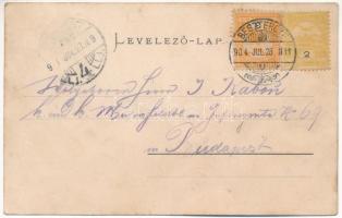 1904 Beszterce, Bistritz, Bistrita; Franz Josefs-Kaserne / Ferenc József laktanya. Th. Botschar kiad...