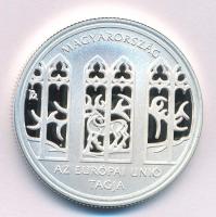 2004. 5000Ft Ag "Magyarország az Európai Unió tagja" kapszulában T:PP Adamo EM190