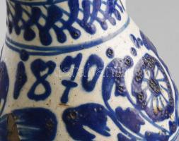 Bokály. Torda, 1870, sérült, m: 22,5 cm