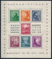 1938 Eucharisztikus blokk (**10.000) (ránc / crease)