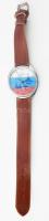 "50 éves az Orosz Légierő 1942-1992" karóra, kézi felhúzós, másodpercmutatóval, bőr szíjja...