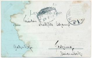 1900 Nagyszeben, Hermannstadt, Sibiu; Hermannsplatz, K.u.k. Infanteriekaserne / tér, Cs. és kir. Gya...