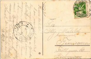 1924 Branka u Opavy, Skola, Branska továrna, Hostinec a obchod P. Hajka, Restaurace Václava Vichy / ...