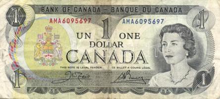 Kanada 1954. 1$ + 1973. 1$ T:III