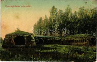 1913 Ada Kaleh, Festungs Ruine / várromok / fortress ruins (fl)