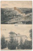 1918 Ménes, Minis; Ortutay villa és Lori lak. Feibusz Samu kiadása / villas (EB)