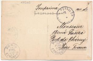 1907 Nagyszeben, Hermannstadt, Sibiu; Sächs. Bürgermädchen und Hartenecktürme. G.A. Seraphin, Jos. D...