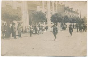 1916 Szatmárnémeti, Szatmár, Satu Mare; osztrák-magyar katonák / WWI K.u.K. military, soldiers. photo