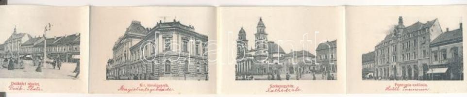 Szatmárnémeti, Szatmár, Satu Mare; Református tanítóképző és felsőbb leányiskola. leporellólap 10 ké...