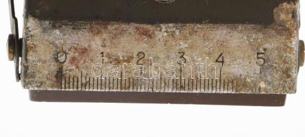 MOM 39M katonai tájoló, iránytű, kissé kopott