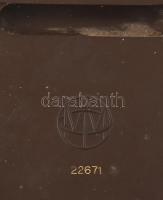 MOM 39M katonai tájoló, iránytű, kissé kopott