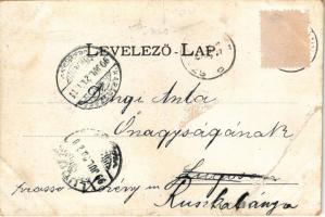 1899 (Vorläufer) Ruszkabánya, Rusca Montana; Üdülőhely Krassó-Szörény megyében. Auspitz Adolf kiadás...