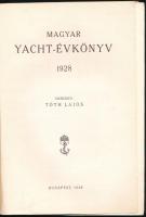 Tóth Lajos (szerk.): Magyar Yacht-évkönyv. Bp., 1928. Kiadói papírkötés, gerinc sérült, kopottas állapotban.