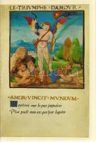 Les Six Trivmphes et Les Six Visions Messire Francoys Petracqve. - Die sechs Triumphe und die sechs ...