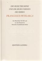 Les Six Trivmphes et Les Six Visions Messire Francoys Petracqve. - Die sechs Triumphe und die sechs ...