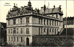 Tábor, Sokolovna. Em. Nepomucky / falconers training house