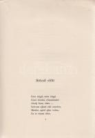 [Veigelsberg Hugó] Ignotus:
Ignotus verseiből.
Budapest, 1918. A Nyugat folyóirat kiadása (Pallas ...