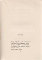 [Veigelsberg Hugó] Ignotus:
Ignotus verseiből.
Budapest, 1918. A Nyugat folyóirat kiadása (Pallas ...