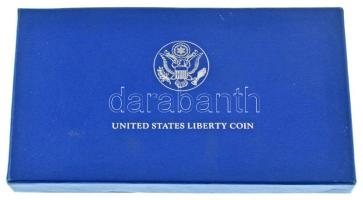 Amerikai Egyesült Államok 1986S 1$ Ag "Szabadság-szobor" kapszulában, eredeti tokban T:PP
...
