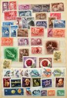 1916-1988 Magyar összeállítás az Aratós időszaktól berakólapokon, közte sorok, összefüggések / 1916-...