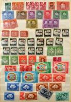 1916-1988 Magyar összeállítás az Aratós időszaktól berakólapokon, közte sorok, összefüggések / 1916-...