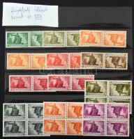 1916-1988 Magyar összeállítás az Aratós időszaktól berakólapokon, közte sorok, összefüggések / 1916-...