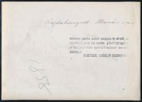 cca 1910 Vajdahunyad, Huszárvár, Erdélyi Mór (1866-1934) pecséttel jelzett fotója, 16,5×23 cm