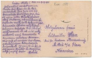 1914 Itcanii Noi, Neu-Itzkany (Suceava); Deutsches Haus / German house (Rb)