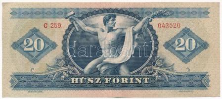 1962. 20Ft T:F szép papír Adamo F13