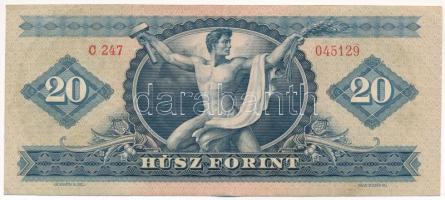 1962. 20Ft T:F szép papír Adamo F13