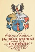 Jósa Jolán: Dr. Jósa András és elődei. (1834-1918) Miskolcon, 1934. Ludvig István. 1 t. + [4] + 358 + [2] p. Kiadói, színes, címerrajzos papírborítóban, aranyozott egészvászon védőborítóval