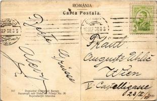 1908 Iasi, Jasi, Jassy, Jászvásár; Beraria Bragadiru / brewery (EB)